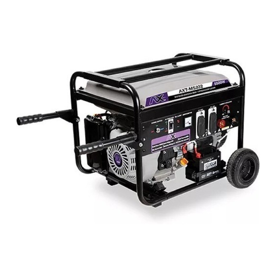 Axt-ms232 Soldadora Gasolina Inversor 200a 5,000w Motor 14h