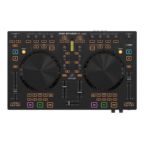 Controlador DJ Behringer CMD Studio 4A negro de 4 canales 100V/240V