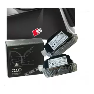 Proyectores Led Cortesia Para Puerta Logo Audi S Originales 