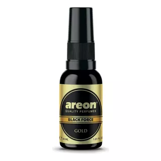 Perfurme Automotivo Areon Formula Concentrada B. Force Gold Cor Preto