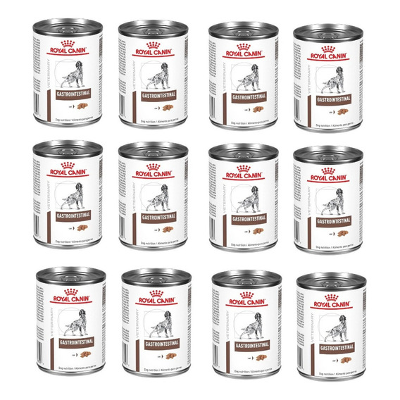 12 Latas Royal Canin Gastrointestinal High Energy 385g