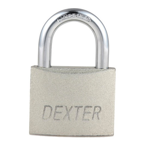 Dexter 6912 candado metálico 40mm gancho corto