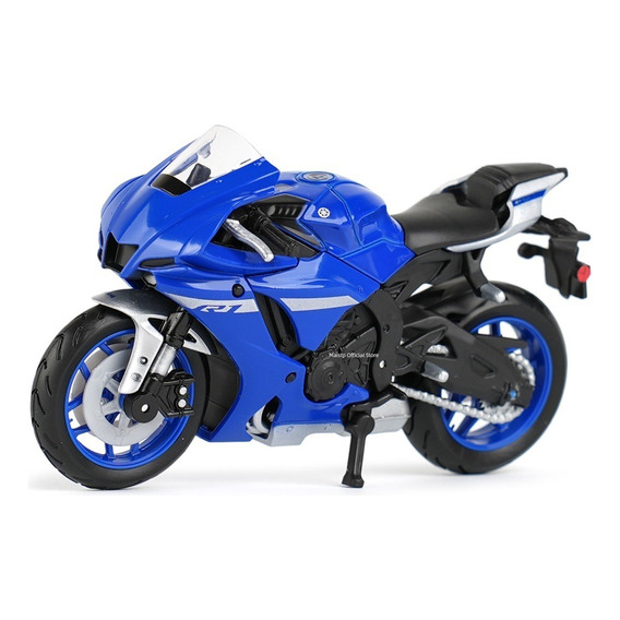 Motocicleta Maisto Escala 1:18 2021 Yamaha Yzf-r1 Colección