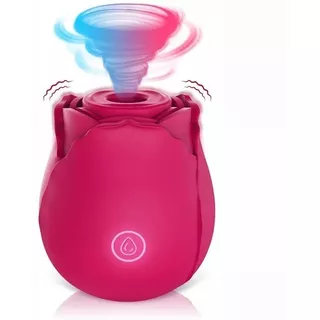 Succionador Pro De Clítoris Rosa Estimulador Flower Usb 