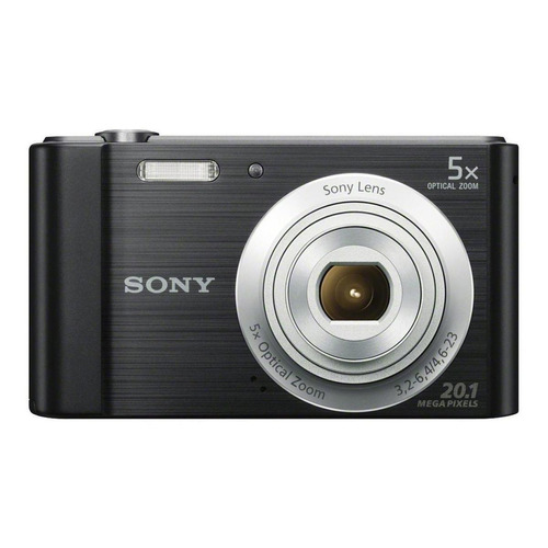  Sony DSC-W800 compacta color  negro