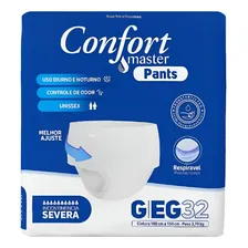 Fralda Geriátrica Pants ConfortMaster Noturna Severa G/EG x 32 un