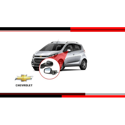 Espejo Izquierdo Con Conector Manual Chevrolet Beat 18-20.