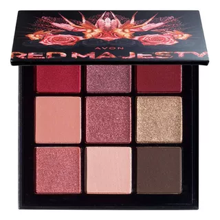 Paleta De Sombras Para Olhos Avon Wonderland Red Majesty