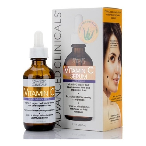 Vitamina C Serum Advanced Clinicals Suero Premium Importado 