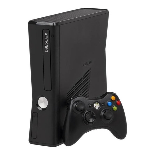 Microsoft Xbox 360 4GB Standard  color matte black