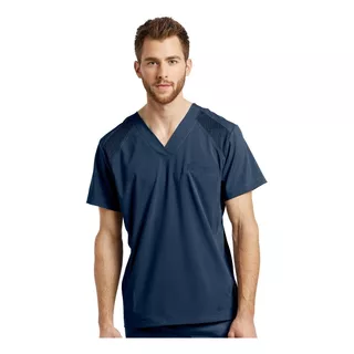 Top Médico Clínico Fit 2266 Azul Marin Whitecross Youniforms