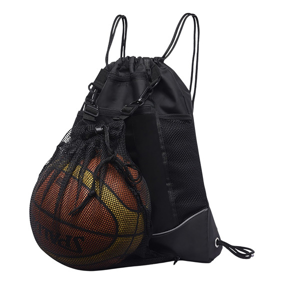 Mochila De Baloncesto Plegable Y Bolsa De Malla Desmontable