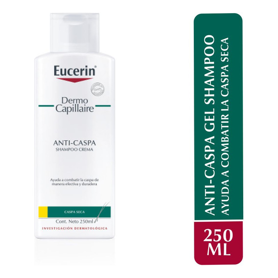 Eucerin Shampoo Anticaspa Crema Dermocapilar 250ml