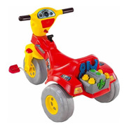 Triciclo Magic Toys Super Tico-tico Mecânico Vermelho