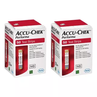 Tiras Accucheck Performa 100 Unidades Envio Gratis!