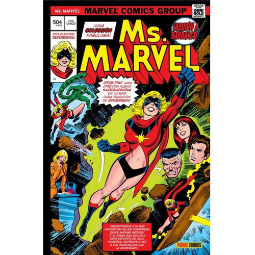 Ms.marvel, De Aa.vv. Editorial Panini Comics, Tapa Dura En Español