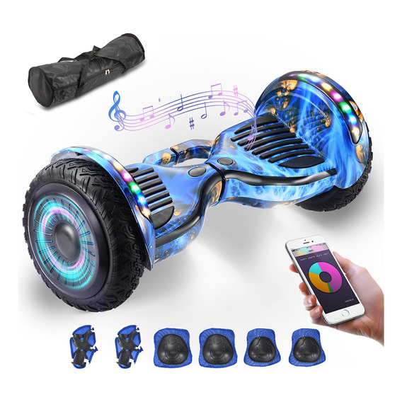 Patineta Hoverboard Electrica Smart Balance Luz Led Recargab