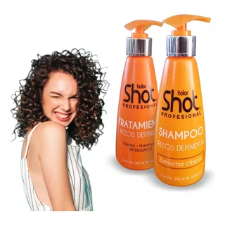 Kit Activador Rizos Fijación Shampoo Y Tratamiento Antifrizz