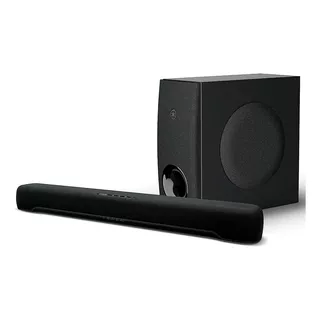 Yamaha Sr-c30a Soundbar C/ Subwoofer Dolby Audio 3d Bivolt Cor Preto 110v/220v