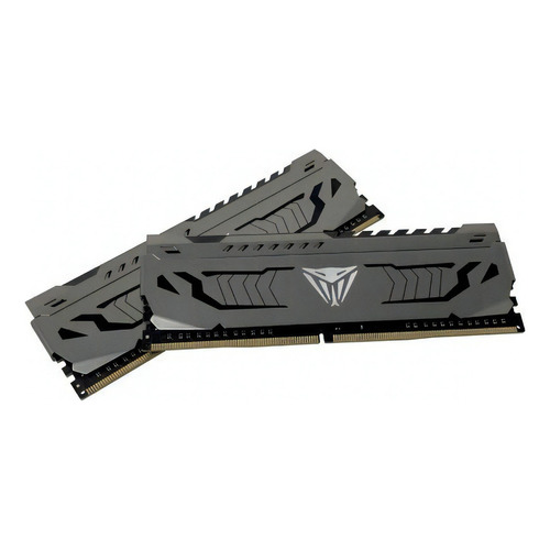 Memoria RAM Viper Steel gamer color gunmetal grey  16GB  Patriot PVS416G413C9K