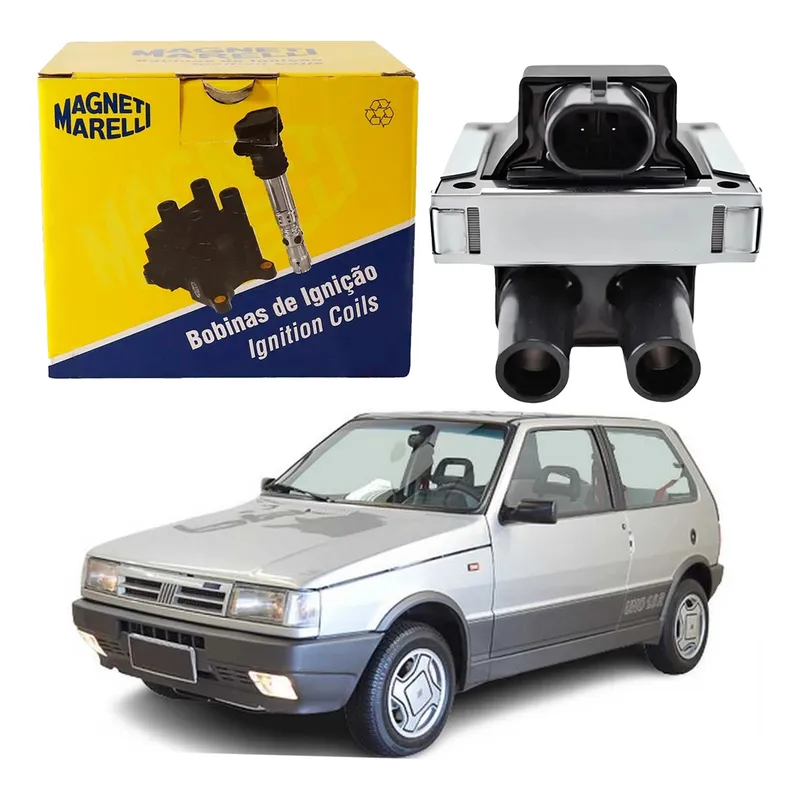 Bobina Ignição Marelli Fiat Uno 1.6 Mpi Sevel 1993 A 1995