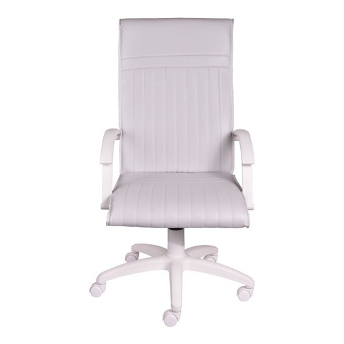 Silla de escritorio de Outlet Malbec respaldo alto gamer ergonómica  blanca