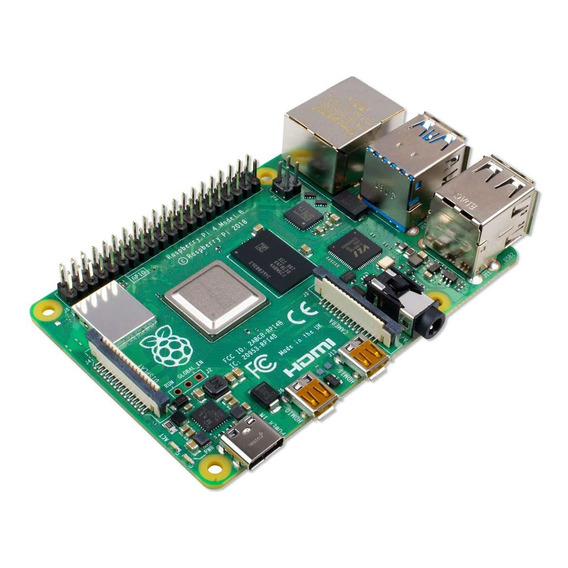 Raspberry Pi 4 Model B 2019 Quad Core 64 Bit Wifi Bt 4gb