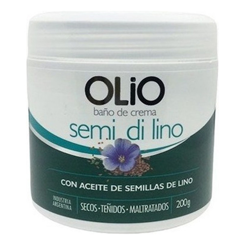 Baño De Crema Olio Semi De Lino X 200gr