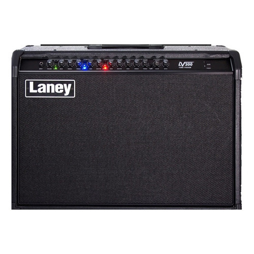 Amplificador Guitarra Electrica Laney Lv300t Lv Tube 2x12¨ Color Negro 110V/220V