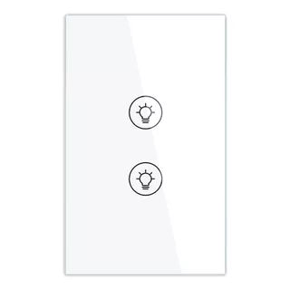 Interruptor De Luz Dimmer Tactil De 2 C | Zigbee, Tuya Smart