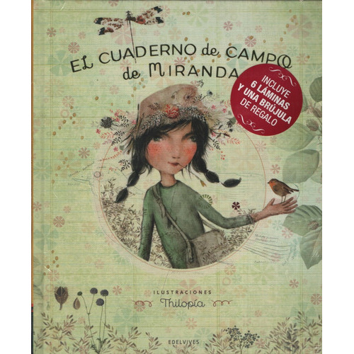 Cuaderno De Campo De Miranda (incluye 6 Laminas Y Una Brujula De Regalo), De Miranda, Jorge. Editorial S/d, Tapa Dura En Español