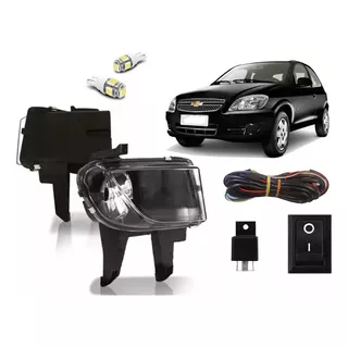 Kit Farol Milha Celta Prisma 2007 2010 2014 2016 + Brinde