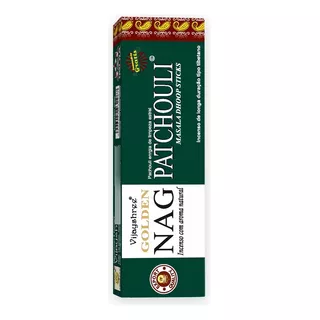 Incenso Indiano Golden Nag Dhoop Sticks Tibetano - Escolha Fragrância Patchouli