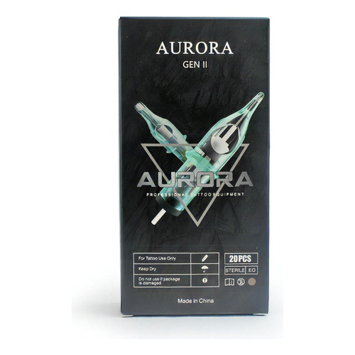 Cartuchos Para Tatuaje Profesional Aurora 03 07 09 11 Rl Calibre de las agujas 1211