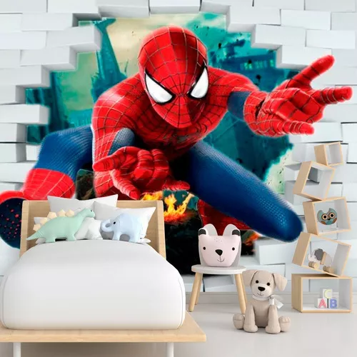 3D papel pintado y mural de hombre araña spiderman lejos de casa papel para  habitación niños decoración de la habitación del niño PW1905110011 -  Comprar Resina Epoxi