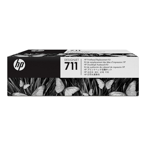 Kit Cabezales Hp 711 C1q10a T130 T530 T120 T520 + Cartuchos