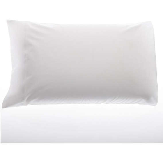 Funda De Almohada King Size Línea Egipcia Blanco