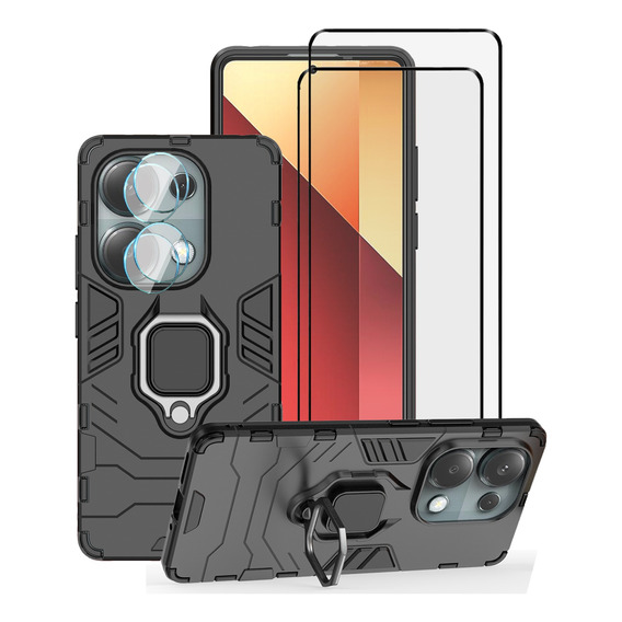 Funda Para Poco M6 Pro 4g/redmi Note 13 Pro 4g +2mica+2lente