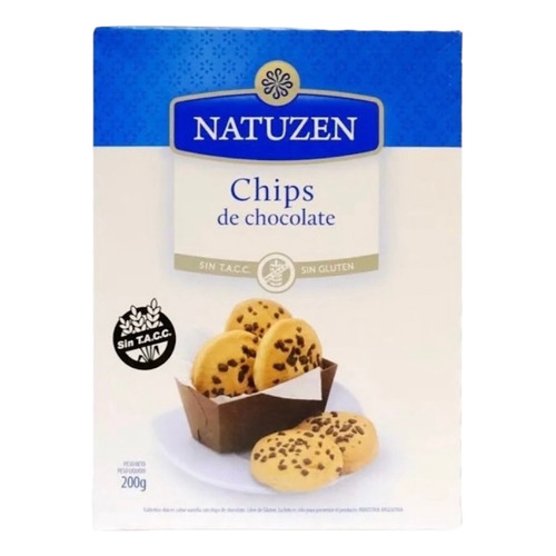 Galletitas Dulces Chips De Chocolate Sin Tacc