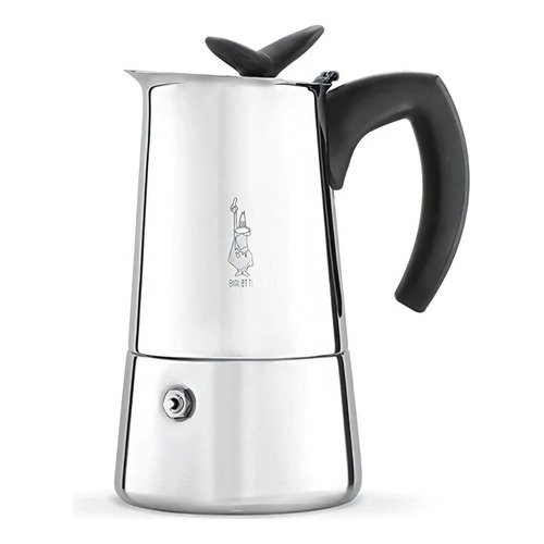 Cafetera Bialetti Musa Acero Inoxidable 10 Pocillos