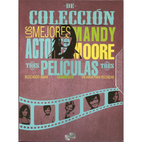 Colección Mandy Moore Dvd | 3 Películas Nuevo