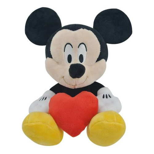 Peluches De Disney San Valentín Pareja Color Rojo