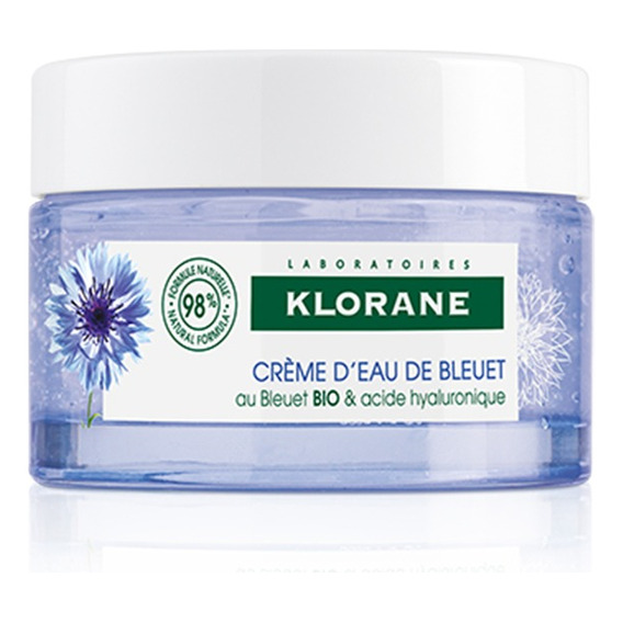 Gel Crema Klorane Bleuet Con Acido Hialuronico Dia X 50 Ml