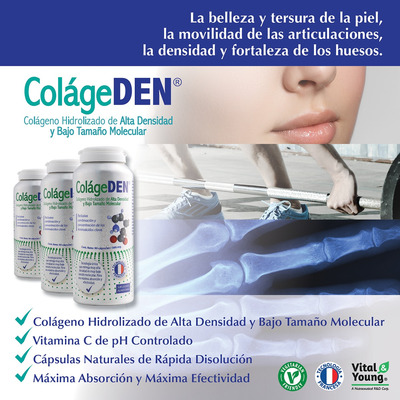 Colágeden Colágeno Hidrolizado Vitamina C Suplemento Premium