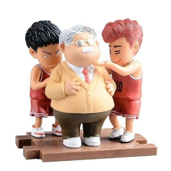 Figura Slamdunk Hanamichi Y Profesor Anzai Basketball 
