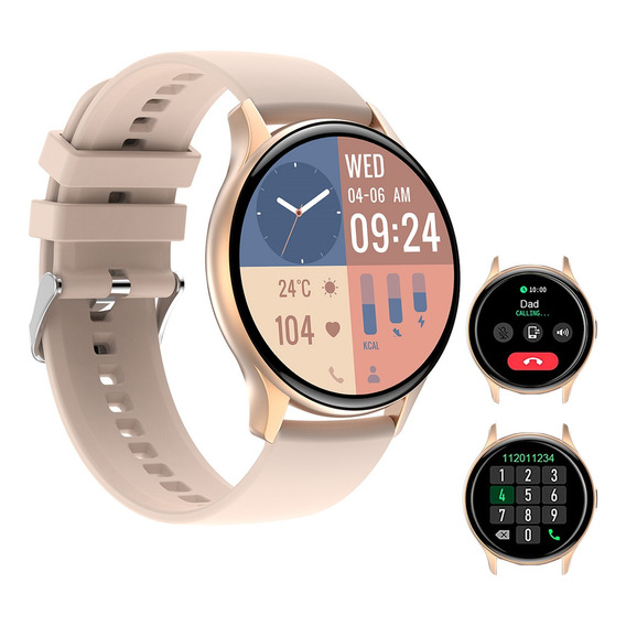 Reloj Inteligente Smartwatch Con Pantalla Amoled Bt Llamadas