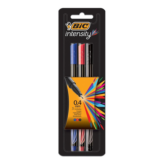 Rotulador Bic Intensity Fashion Punta Fina 3 Unidades