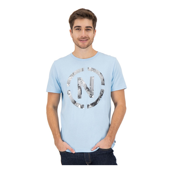 Playera Manga Corta Hombre Nautica V369194kf