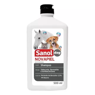 Shampoo Sanol Novapiel Antisseborréico Antibacteriano 500ml