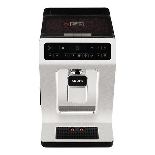 Cafetera Krups Quattro Force EA89 super automática blanca y negra expreso 110V